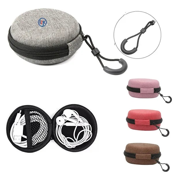 Earphone Storage Bag Circular