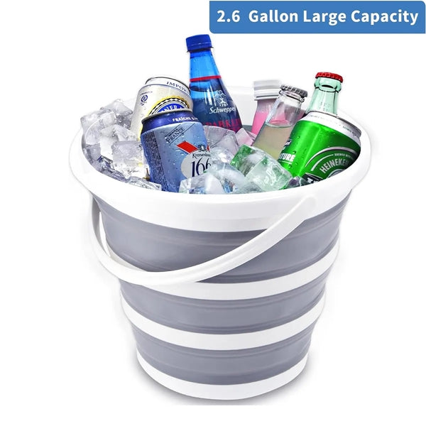 10L Portable Collapsible Buckets