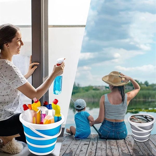 10L Portable Collapsible Buckets