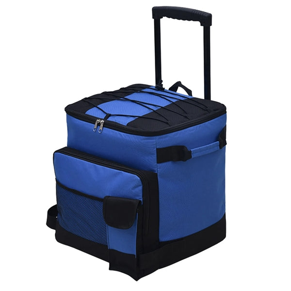 Portable Roller Coolers with Foldable Handle