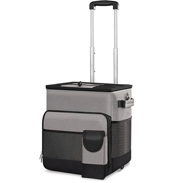 Portable Roller Coolers with Foldable Handle