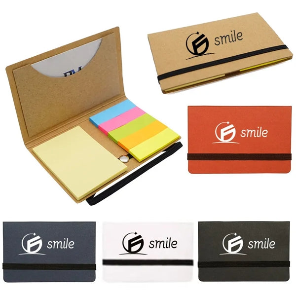 Sticky Notes Business Card Holder Notepad Memo