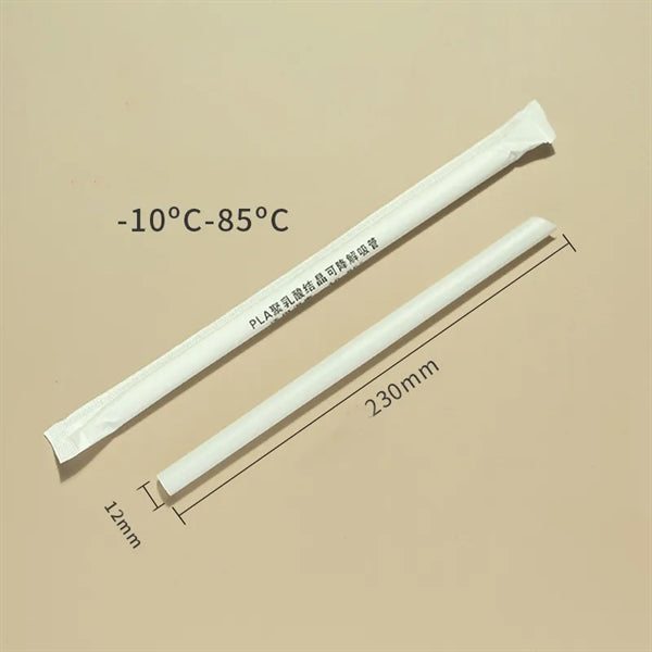 Paper Wraped PLA Disposable Drinking Straw