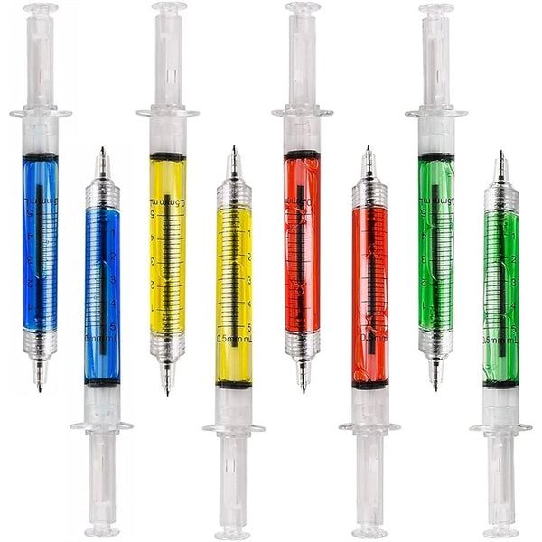 Retractable Syringe Ballpoint Pen