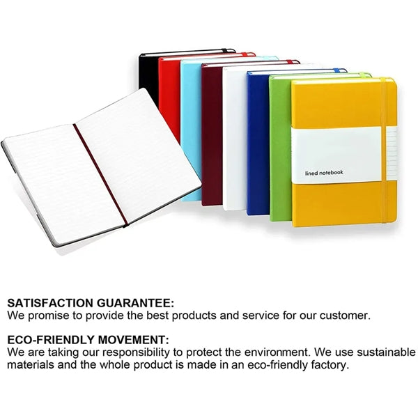 Notebook for Work College Ruled Hardcover Journal