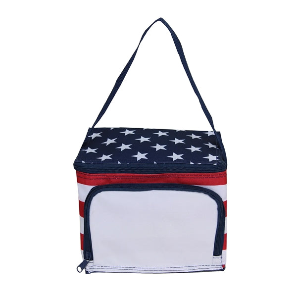 Stars & Stripes 6 Can Cooler / Lunch Bag