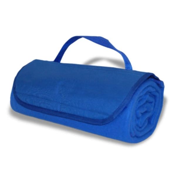 Embroidered Fleece Roll-Up Blanket