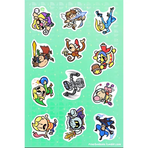 6"x4" Sticker Sheets with Matte Finish