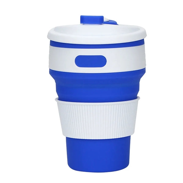 Collapsible Coffee Cup Silicone with Lid