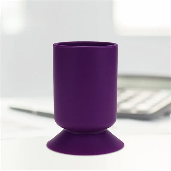 Silicone Sucker Pen Holder