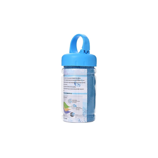Cooling Towel with Water Bottle