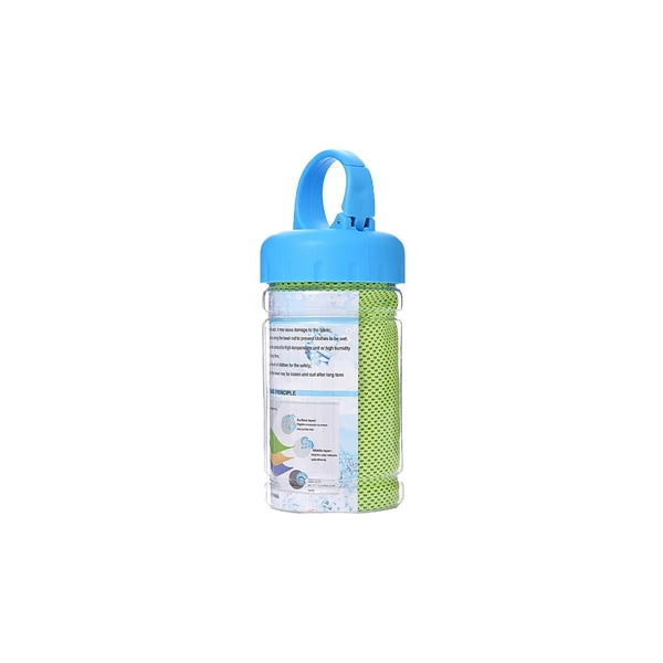 Cooling Towel with Water Bottle