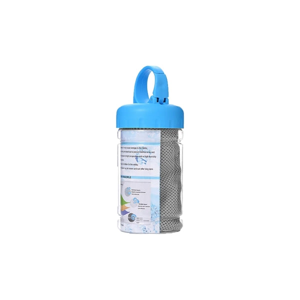 Cooling Towel with Water Bottle