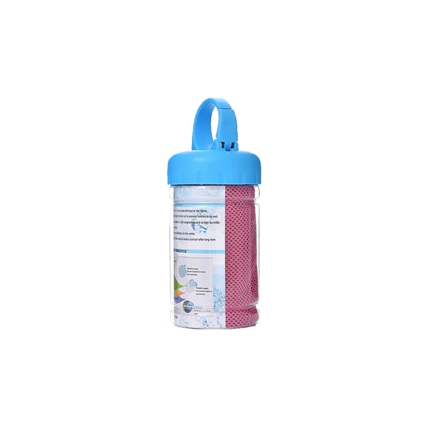 Cooling Towel with Water Bottle