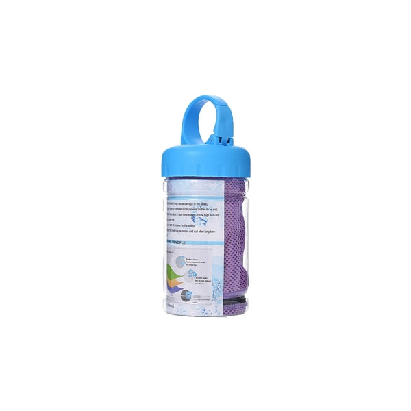 Cooling Towel with Water Bottle