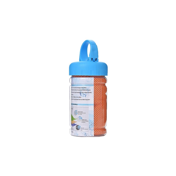 Cooling Towel with Water Bottle