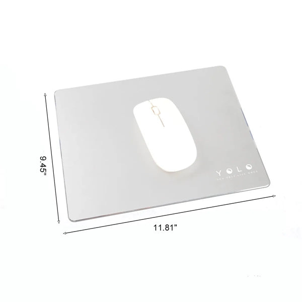 Rectangle Aluminum Mouse Pad