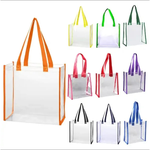 Clear Stadium Tote Bag