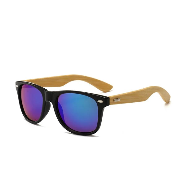 Bamboo Frame Sun Glasses
