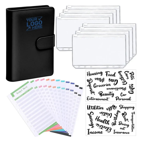 A6 PU Leather Notebook Binder