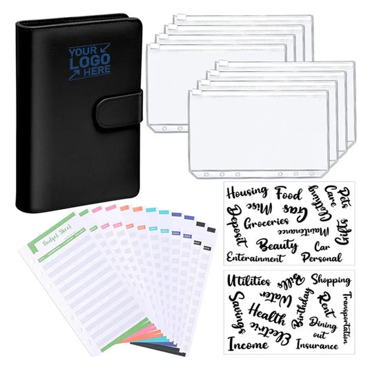 A6 PU Leather Notebook Binder