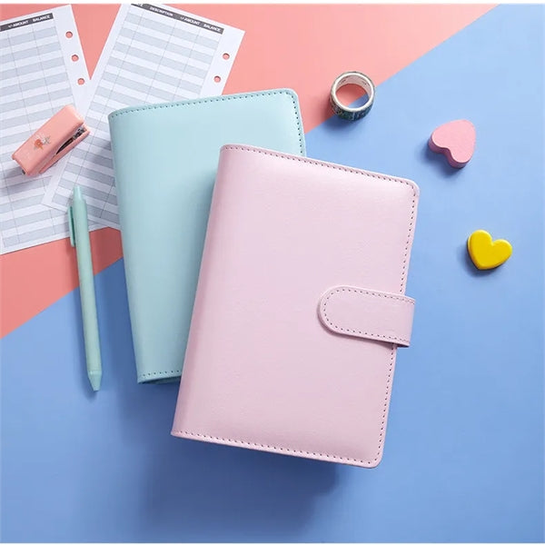 A6 PU Leather Notebook Binder