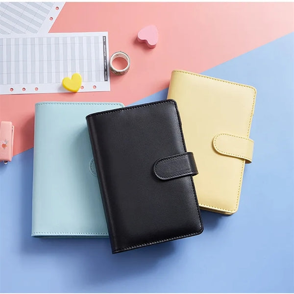 A6 PU Leather Notebook Binder