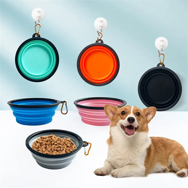 Collapsible Silicone Pet Bowl