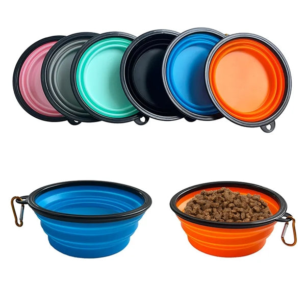 Collapsible Silicone Pet Bowl