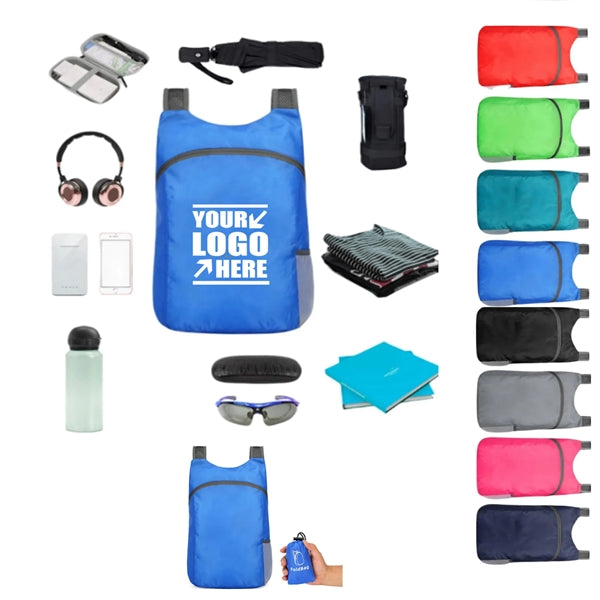 Folding sports backpack