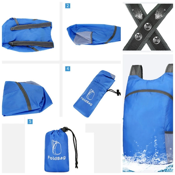 Folding sports backpack