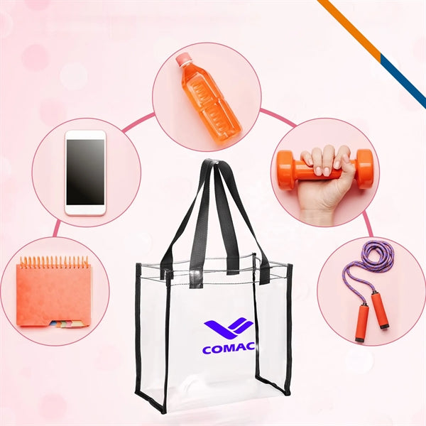 Clear Stadium Tote Bag