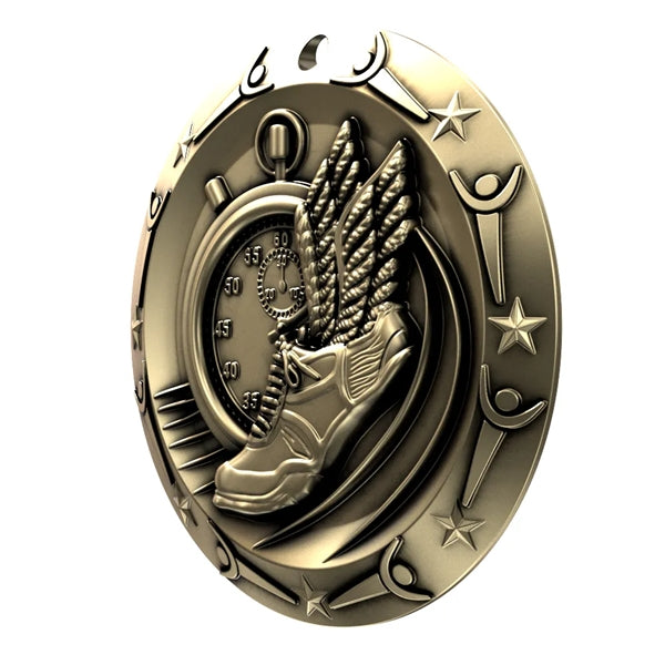 3'' Track Medal