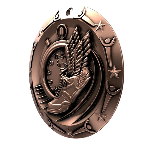 3'' Track Medal