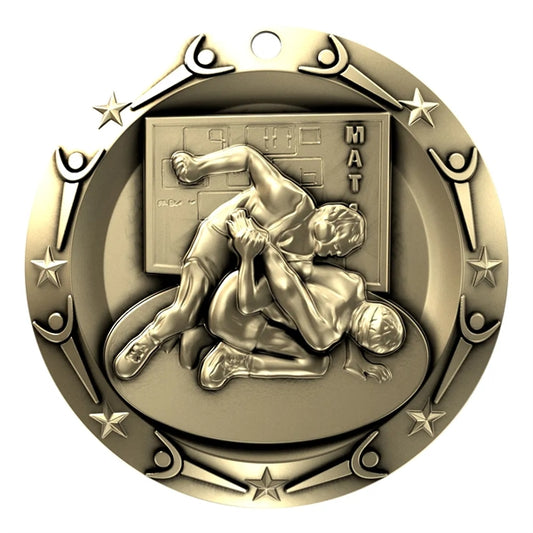 3'' World Class Wrestling Medallion