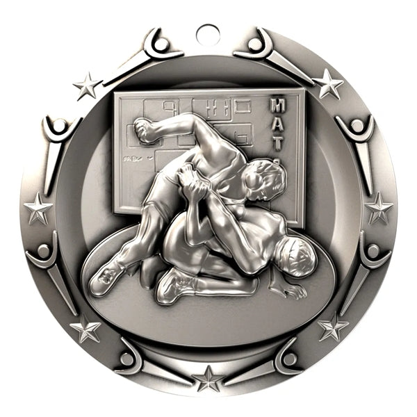3'' World Class Wrestling Medallion
