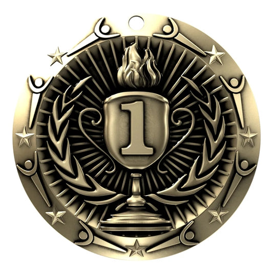 3'' World Class Medal 1st Place