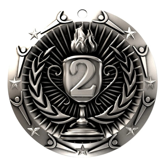 3'' World Class Medallion 2nd Place