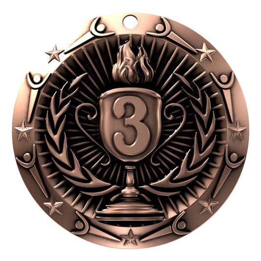 3'' World Class Medallion 3rd Place