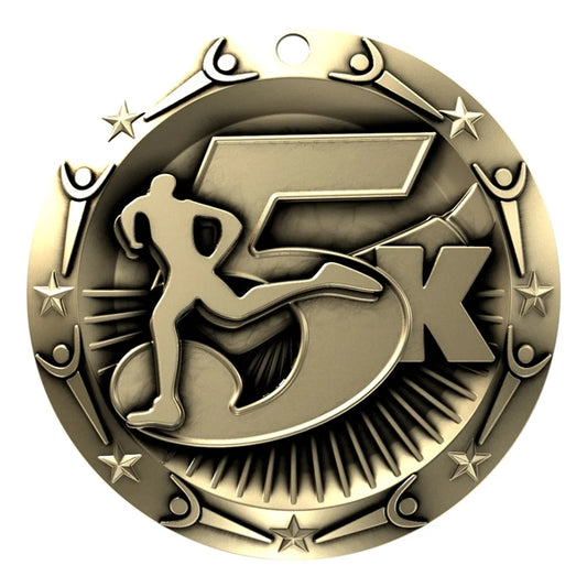3'' 5 K Medal