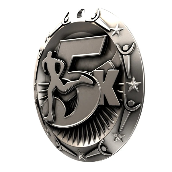 3'' 5 K Medal