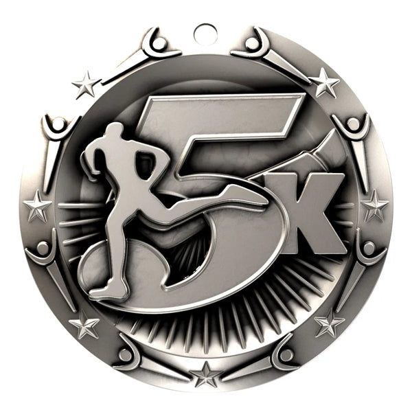 3'' 5 K Medal