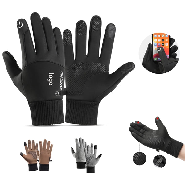 Touchscreen Black Sport Gloves