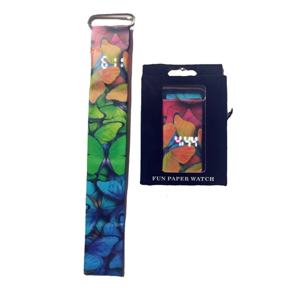 Waterproof Paper Watch with Magnetic Strap Great AD Gift