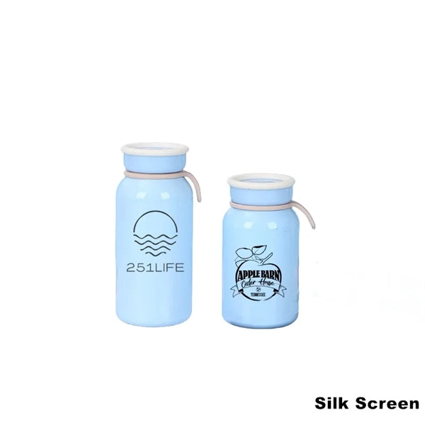 10/13.5 oz Double Wall Stainless Steel Milk Thermos Cup