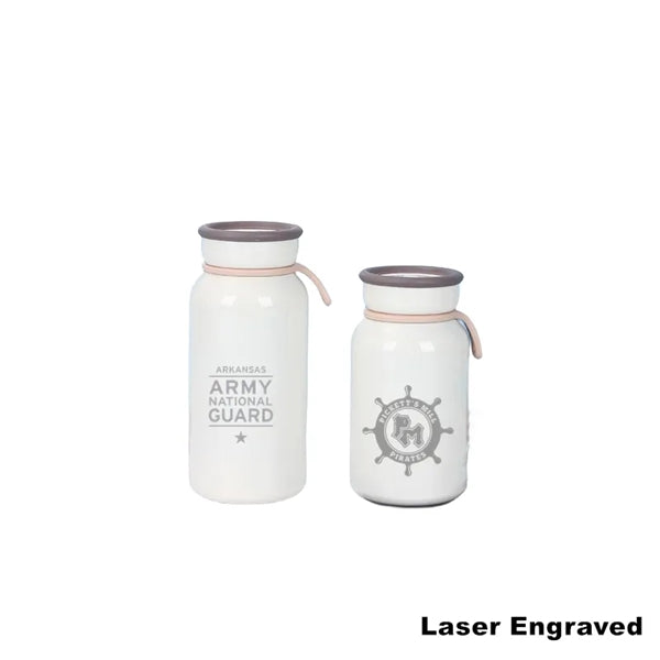 10/13.5 oz Double Wall Stainless Steel Milk Thermos Cup