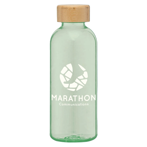 Strom - 22 oz. RPET Water Bottle - Bamboo Lid - Silkscreen