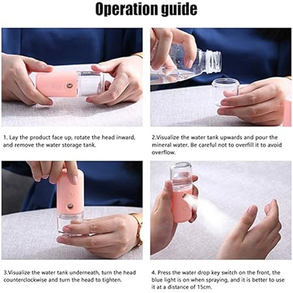 Portable Facial Sprayer Humidifier