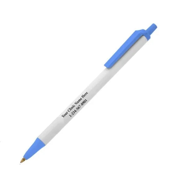 Classic Plastic Retractable Ball Point Pens