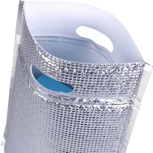 Disposable Cooler Bags with Zip Lock & Handle